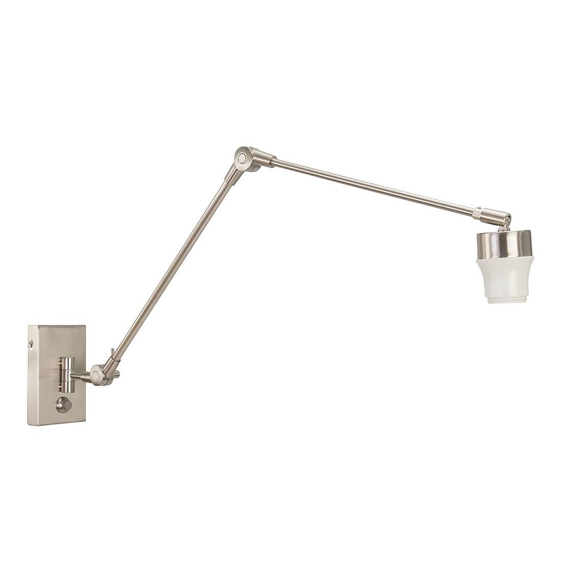 Gramineus Wandleuchten-Armatur Nickel matt 1-flammig 0