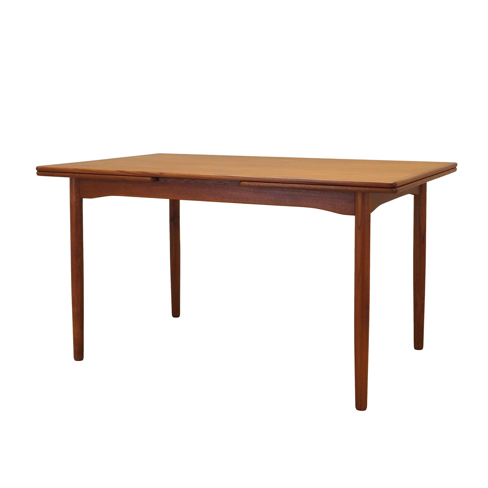 Teak table Brown 1970s 0