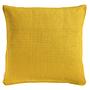 Wafel II Pillowcase Cotton Curry Yellow 50 x 50 cm 0