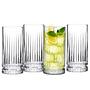 4x Longdrinkglas Transparent 1
