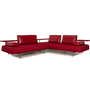 Dono Ecksofa Soff Neubezug Rot 0