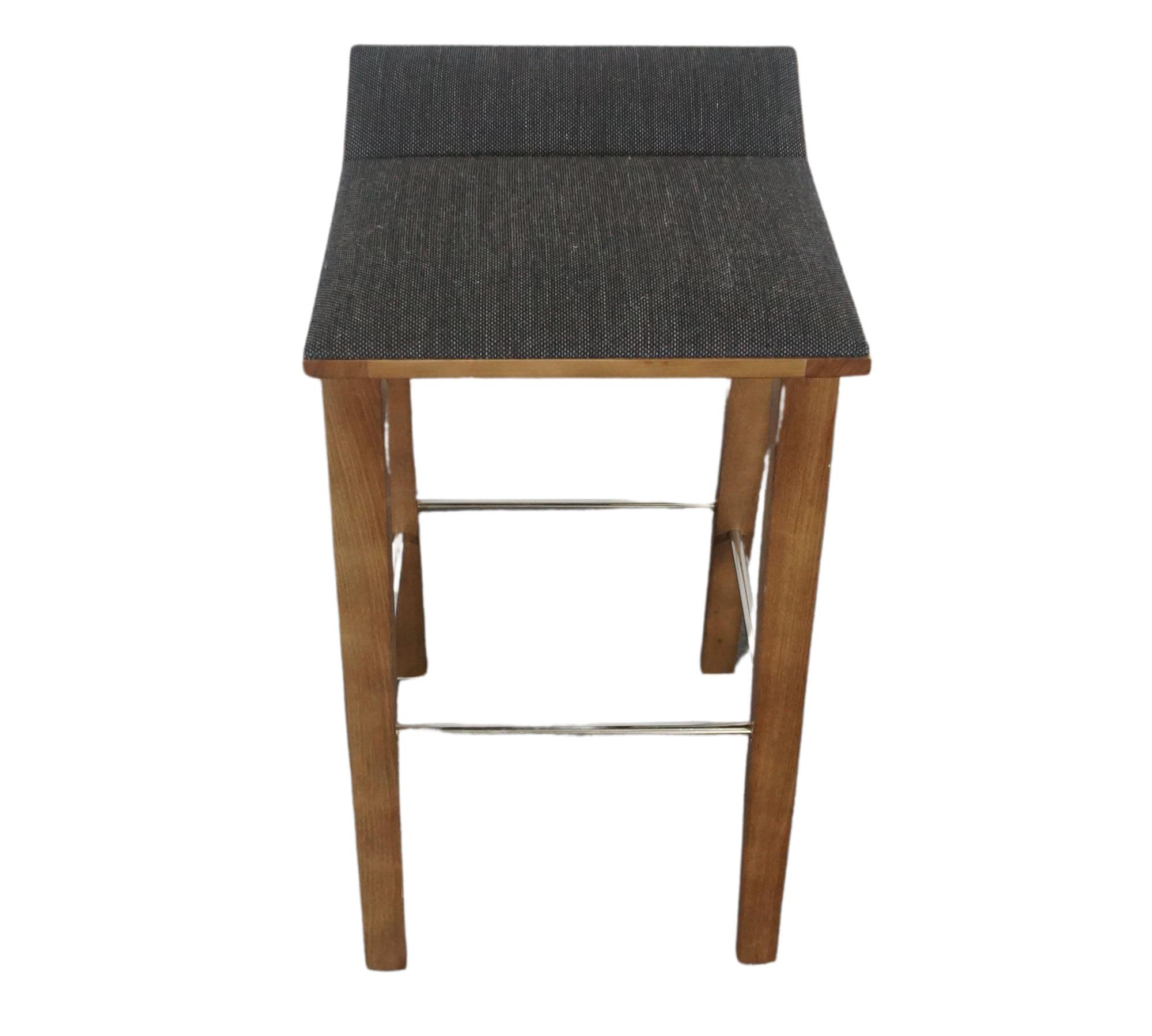 BQ Bar stool Wood Black 0