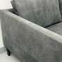 Slender Sofa 2-Sitzer Leder Grau 7