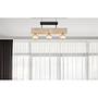 Adalie I Ceiling Light 3-bulb Solid Wood Iron 2