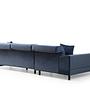 Frido Links Ecksofa Navyblau 6