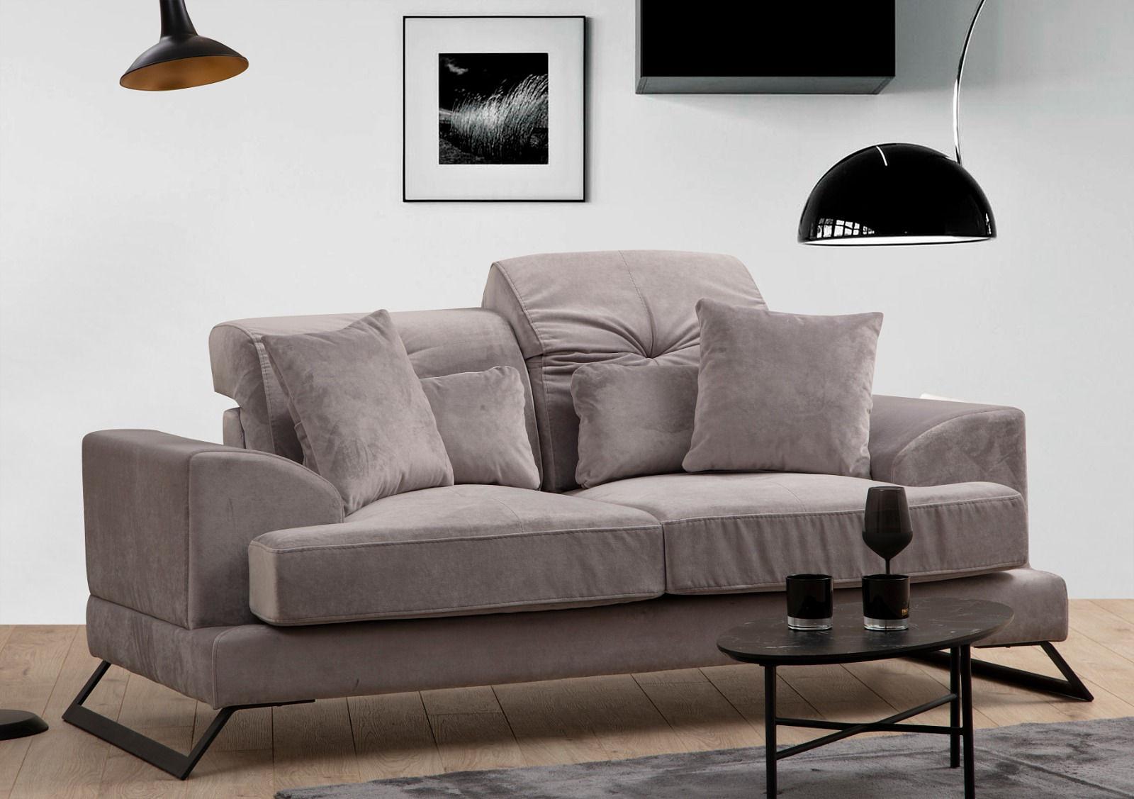 Frido Sofa Hellgrau 1