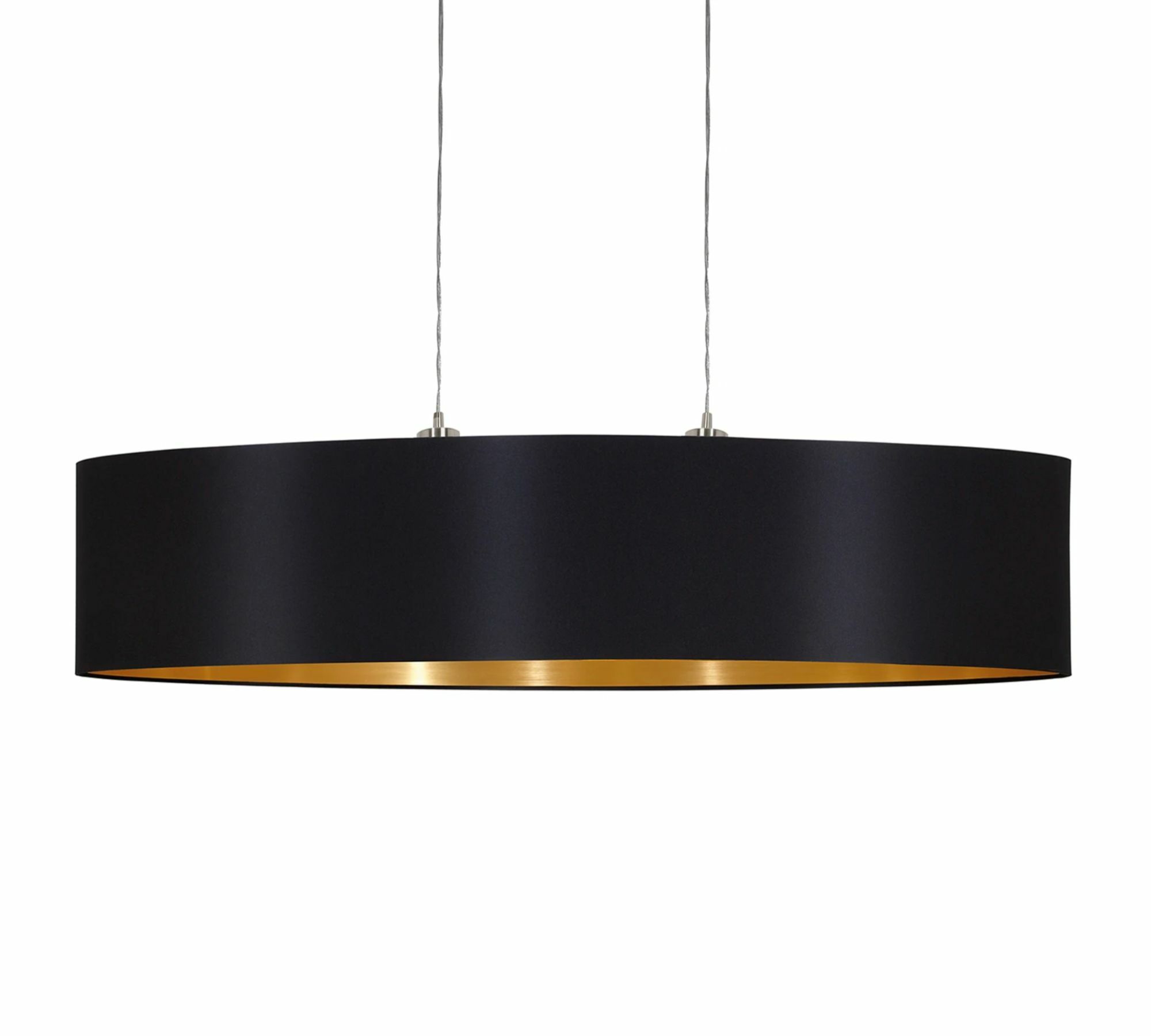 Pendant lamp web fabric steel Width 100 cm 0