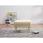 Polsterhocker Limeri Filz Beige 3