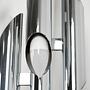 Space Age Stehlampe Metall 8