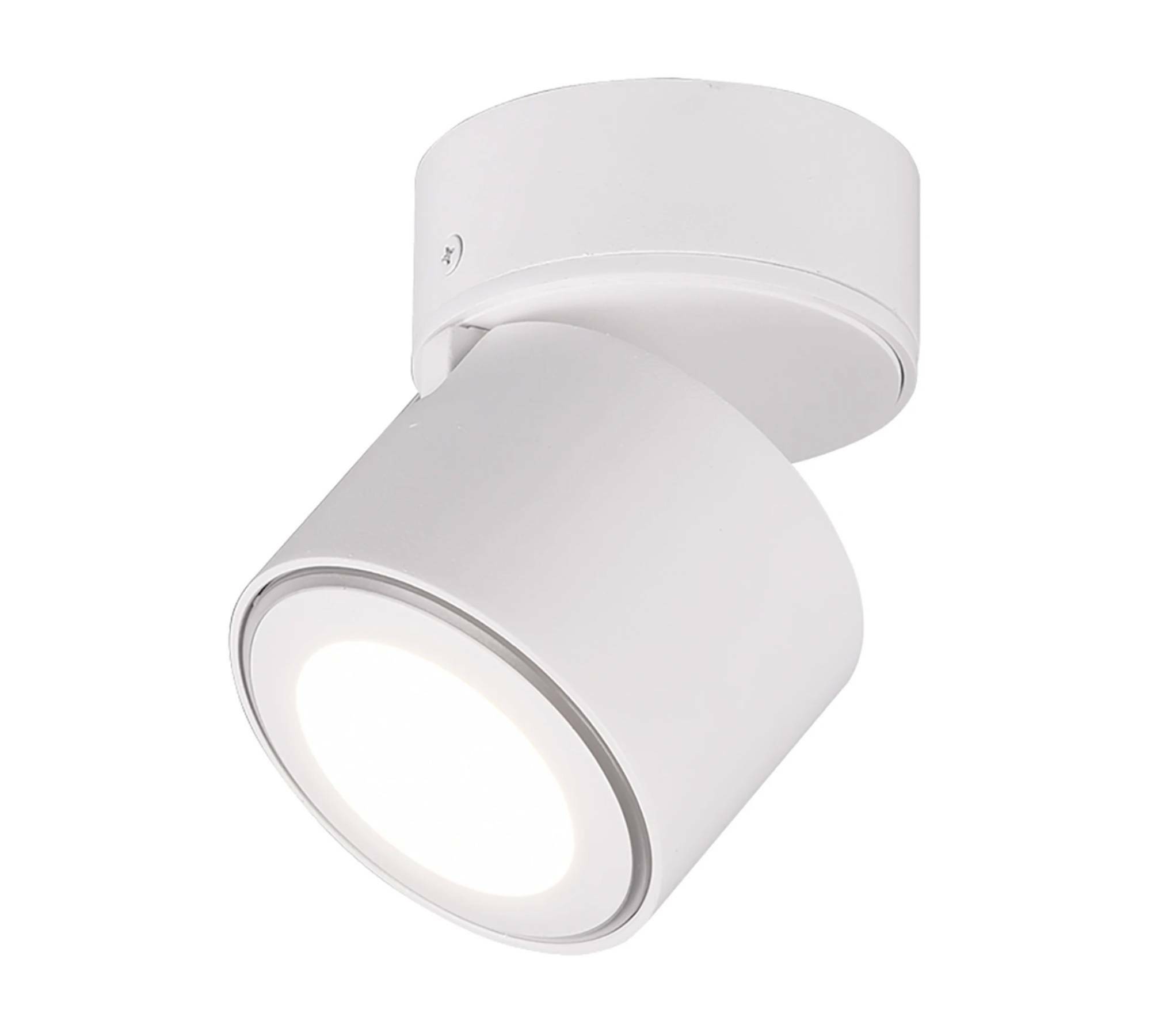 Schwenkbarer LED-Spot Weiß 1
