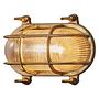1-Flammig Wandleuchte Helford Klarglas Messing 1