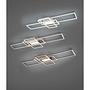 1-Flammig LED-Deckenleuchte Irvine Aluminium Silber 2
