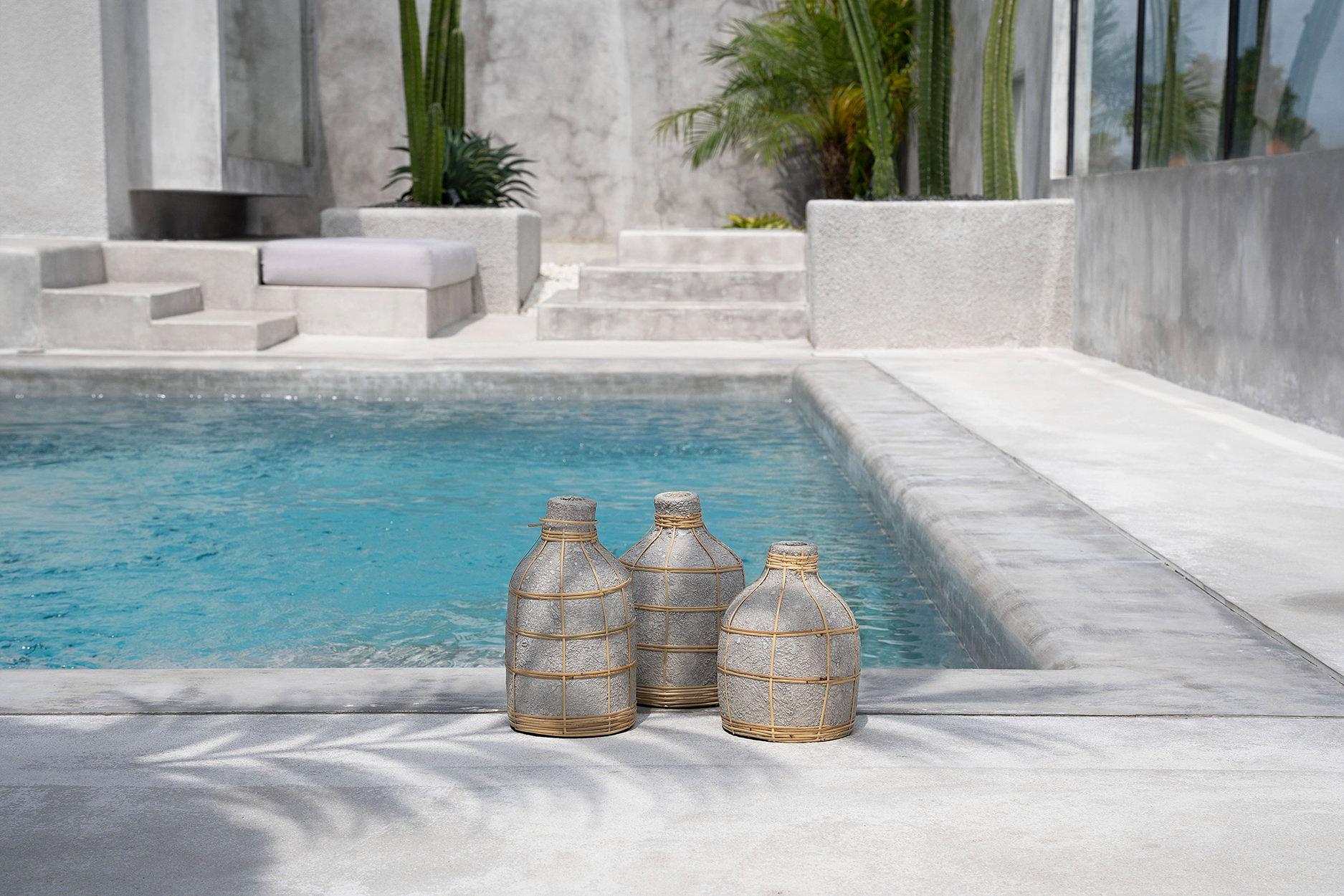 Whoopy Vase Beton Natur 3