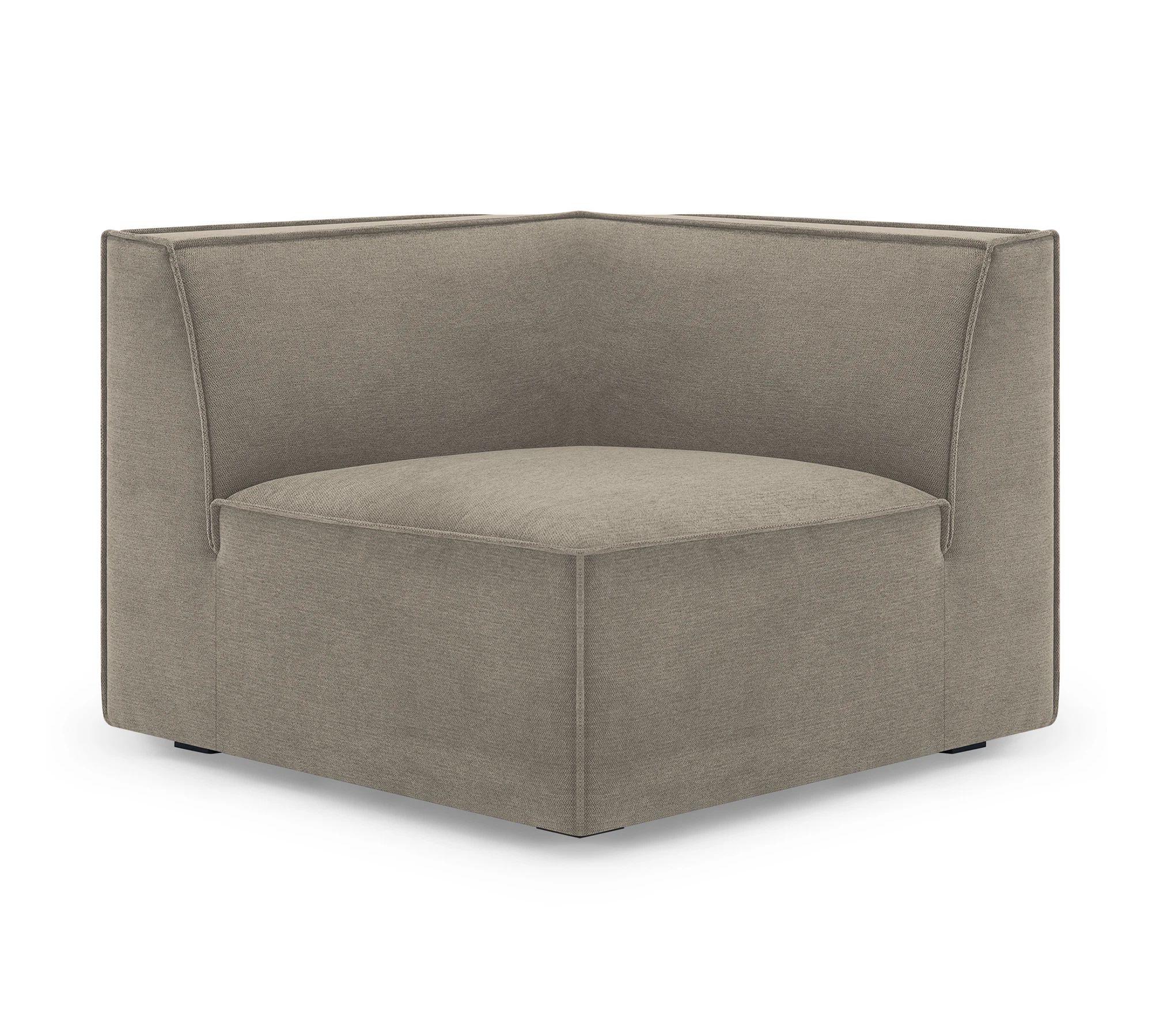 Dane 1-Sitzer Eckmodul Rechts Impression Greige 2