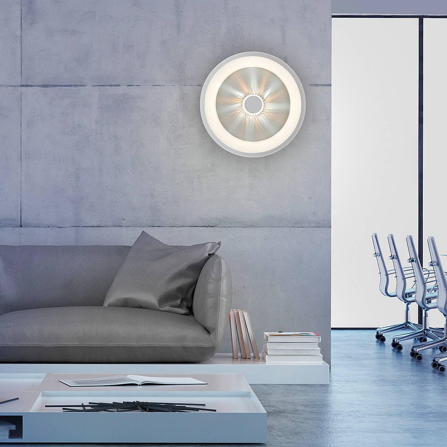 Vertigo Type B LED ceiling light Iron White 2