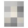 Plaid Colourfields Mischgewebe Grau 180 x 220 cm 0