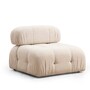 Sofa Récamiere Rechts Bouclé Creme 6