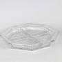 Vintage Art Deco Revival Plate Lead Crystal 1980s 4