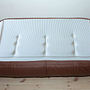 Togo Sofa 3-Sitzer, Ecksofa & Sessel Madras-Leder Braun 8