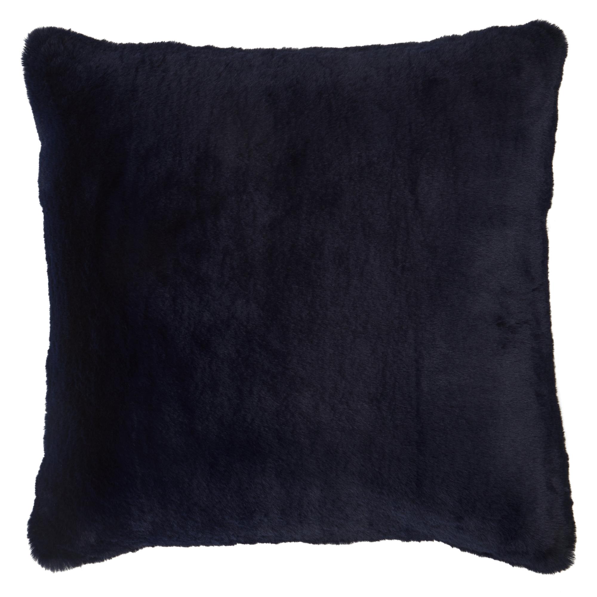 Bosie Lamina Marineblau quadratisches Kissen 3