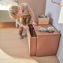 Kinderbank & Aufbewahrung Holz Blush 1