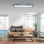 Flat LED-Deckenleuchte Polycarbonat Aluminium 1-flammig 2