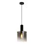 Sweden Pendant lamp Steel Glass Black 1