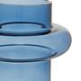 Cabrina Kleiner Vase Glas Blau 4