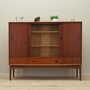 Highboard Teakholz Braun 1960er Jahre 2