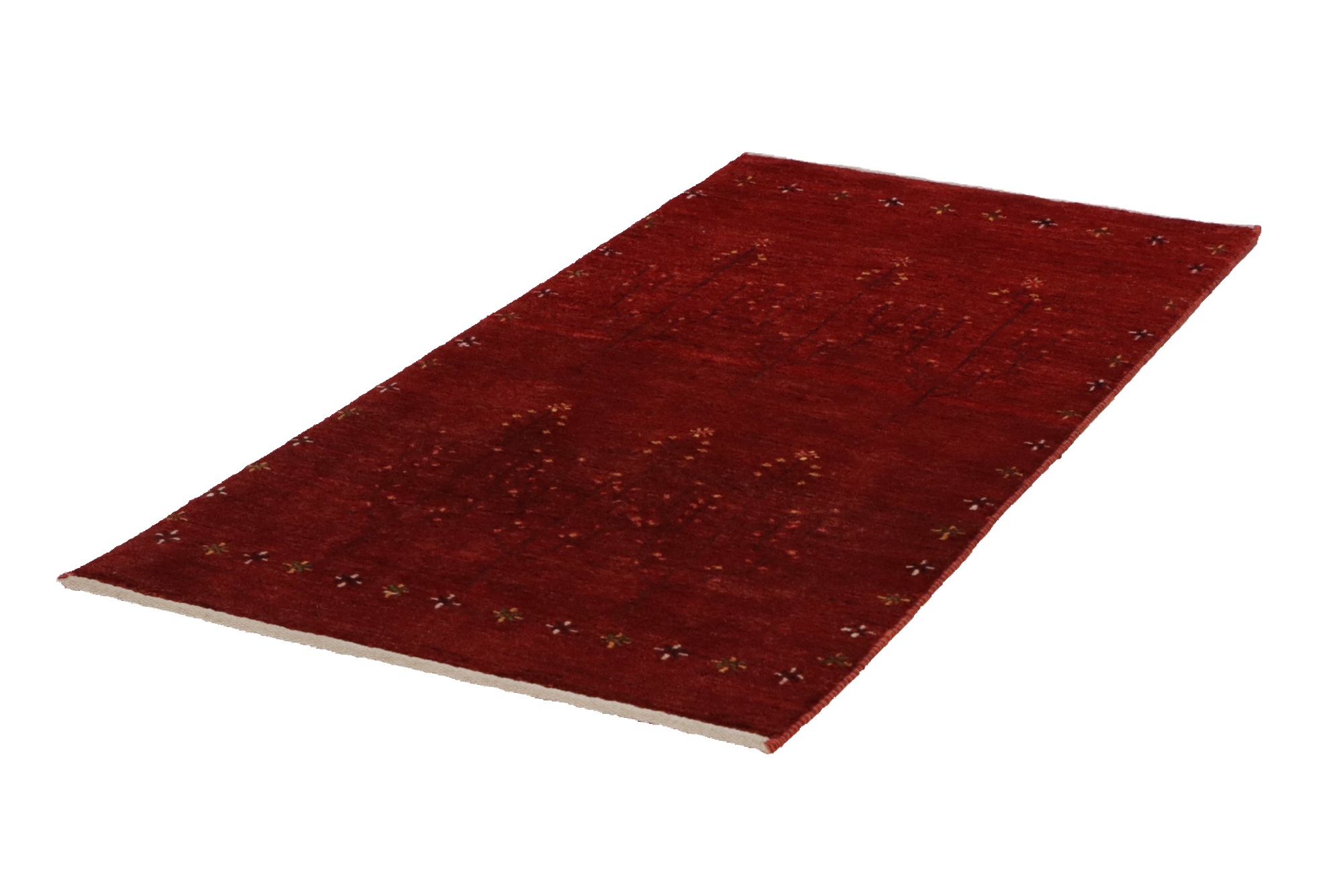 Rizbaf Teppich Rot 3