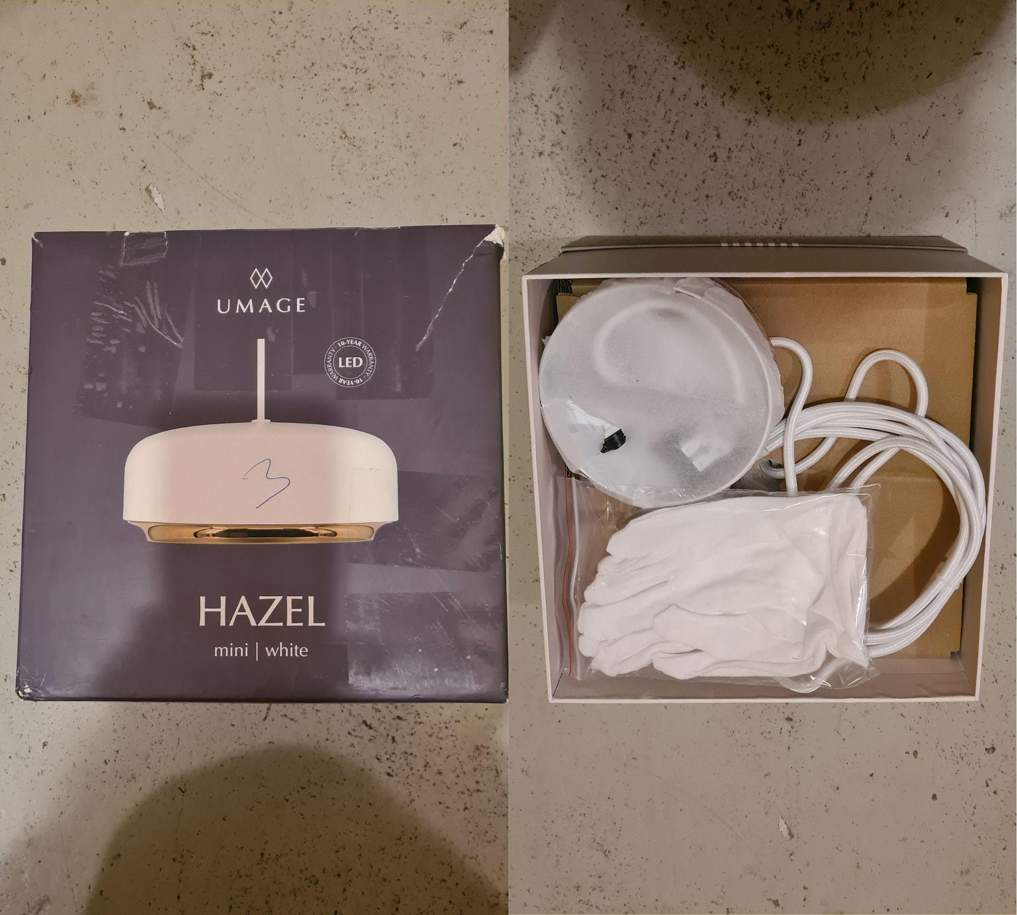 Hazel Mini Pendant Light Metal White 4