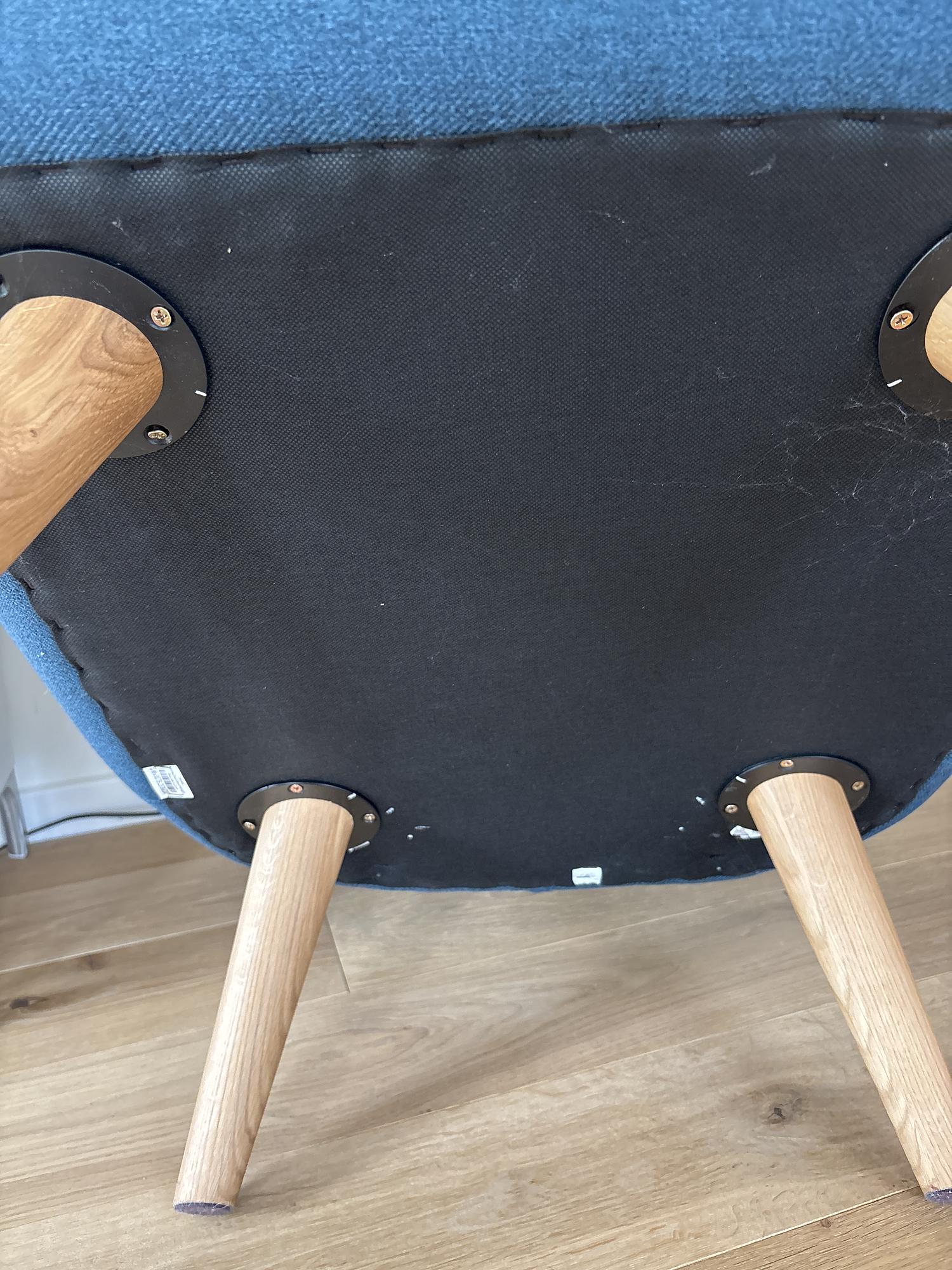 Anne Armchair Olena Midnight Blue 4