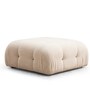 Ecksofa Bouclé Creme 7