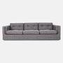 Bergen Sofa 3-Sitzer Grau 1