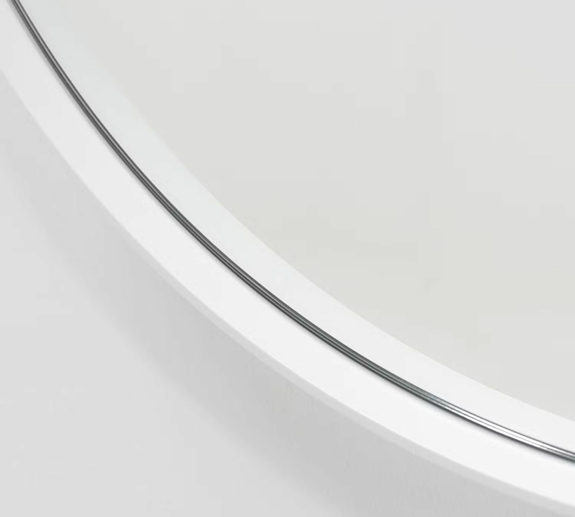 Mirror Metal Powder-coated White 2