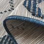 Road 3440 In- & Outdoorteppich Blau Grau 4