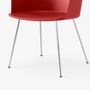 Rely HW33 Armchair Plastic Metal Red 1