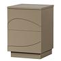 Massive Nachtkommode Tinbal Dunkelbeige 1