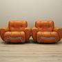 2x Space Age Armchair Orange 1960s 4