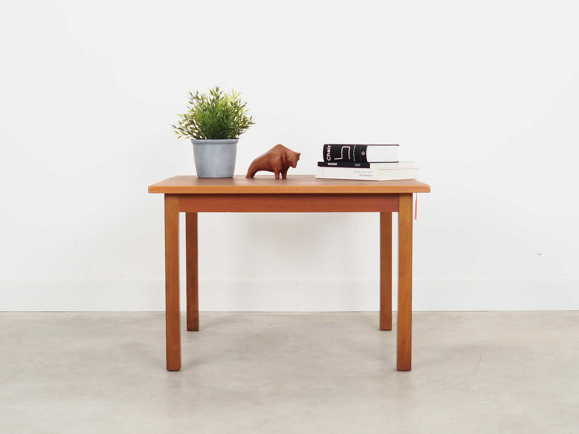 Vintage Coffee Table Teak Wood Brown 1970s 1