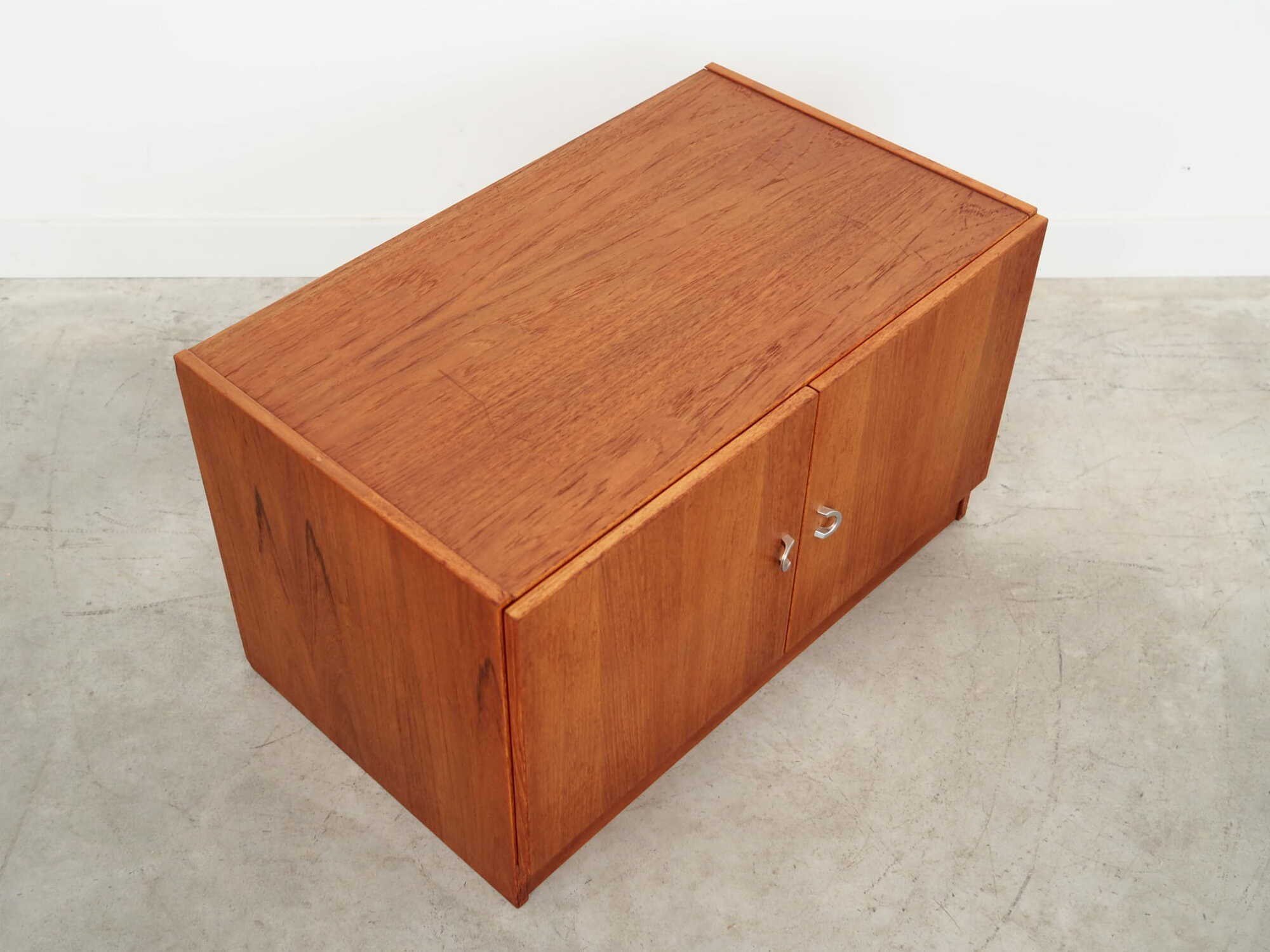 Vintage Schrank Teakholz Braun 1970er Jahre 5