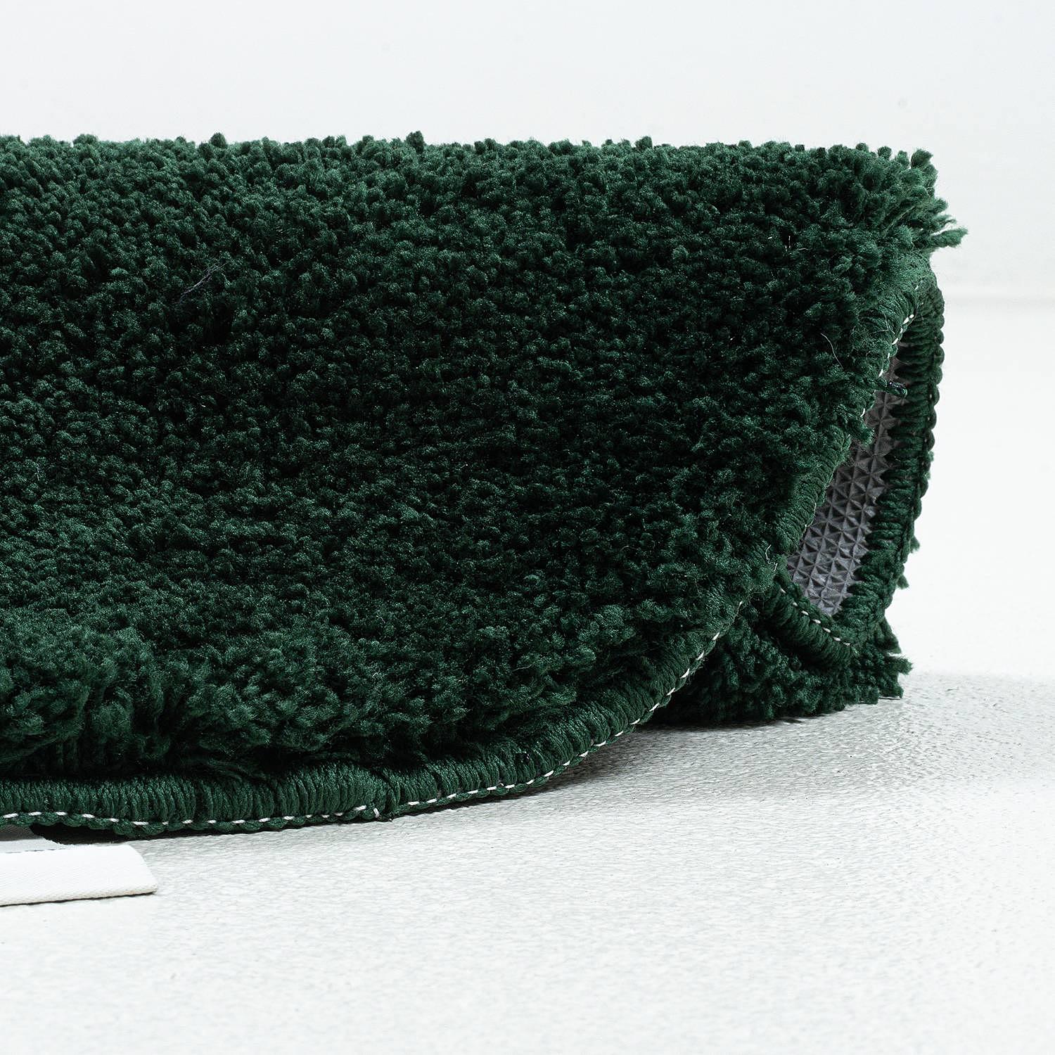 Cozy Bath Uni Badvorleger Grün Ø 90cm 3
