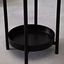 Asher Two-Tier Plant Stand Black 9