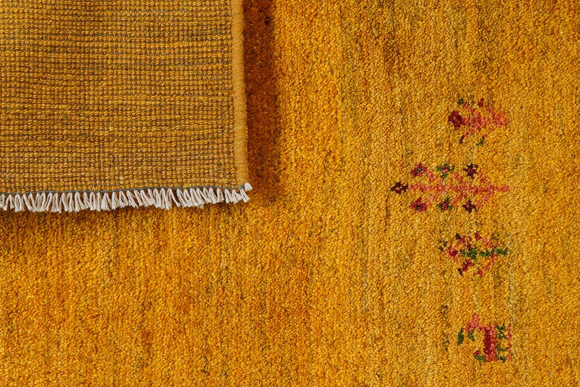 Gabbeh Teppich Orange 5