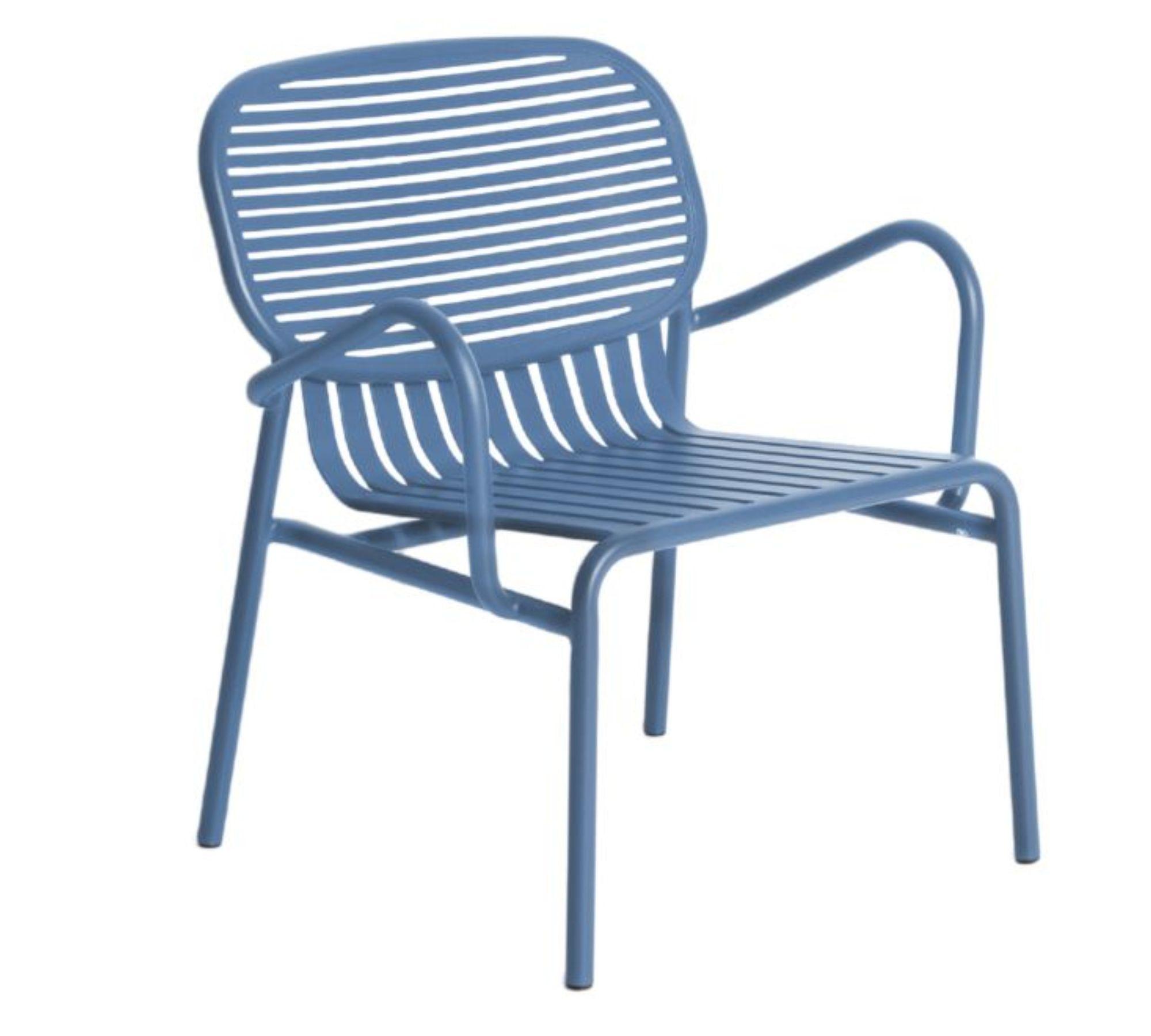 Week-End Armlehnstuhl Blau 1