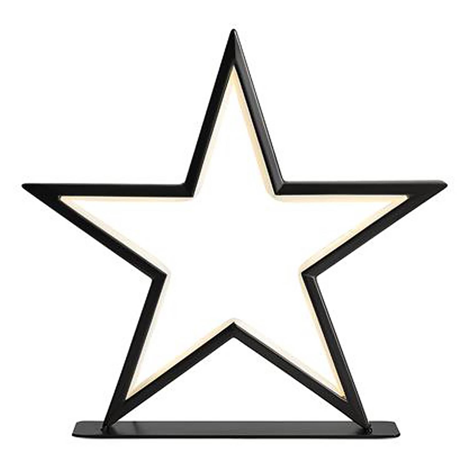 Standstern Vega Metall Schwarz 0
