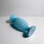 4597 Vase Milchglas Blau 1900er Jahre 3
