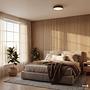 Ceiling Light Teneo Iron 1-Light Black 2