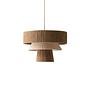 Pendant Lamp Desa Beige Brown 0