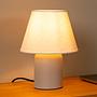 Macia Table Lamp Ceramic Beige 0